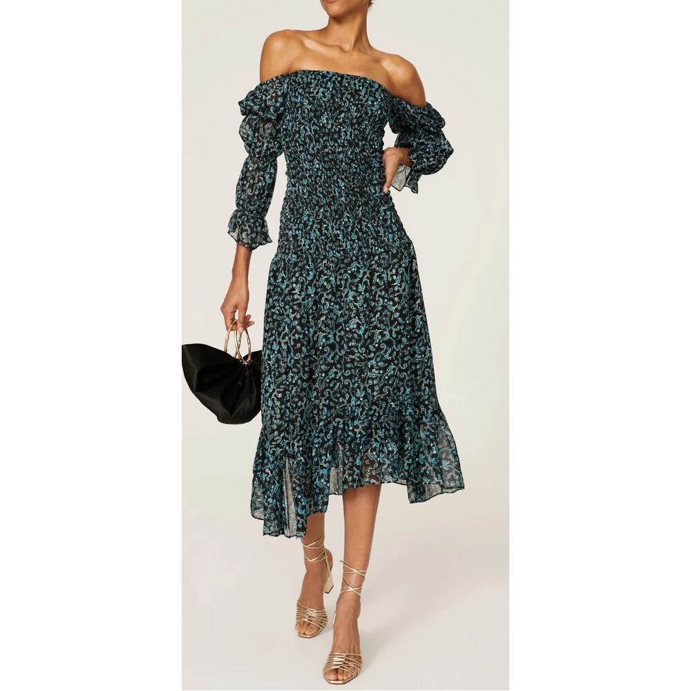 $395 Misa Rashida Maxi Dress Size XS